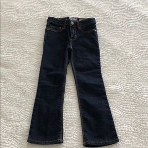 Oshkosh B'Gosh Girl's Bootcut Jeans Dark Rinse, 5S